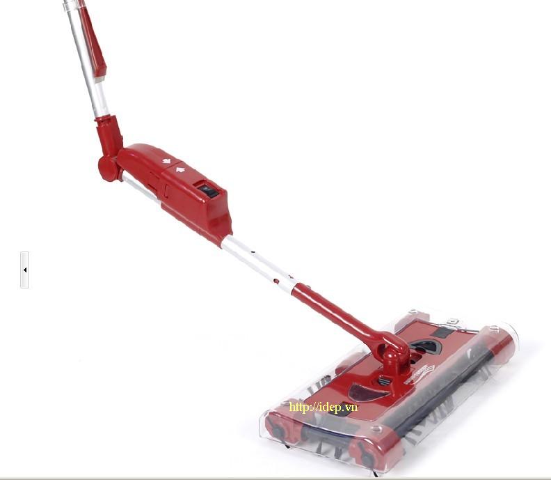 Chổi quét nhà đa năng, chổi điện quét nhà không dây, chổi điện đa năng xoay 360độ Swivel Sweeper giá 550k, pin sử dụng 45 phút